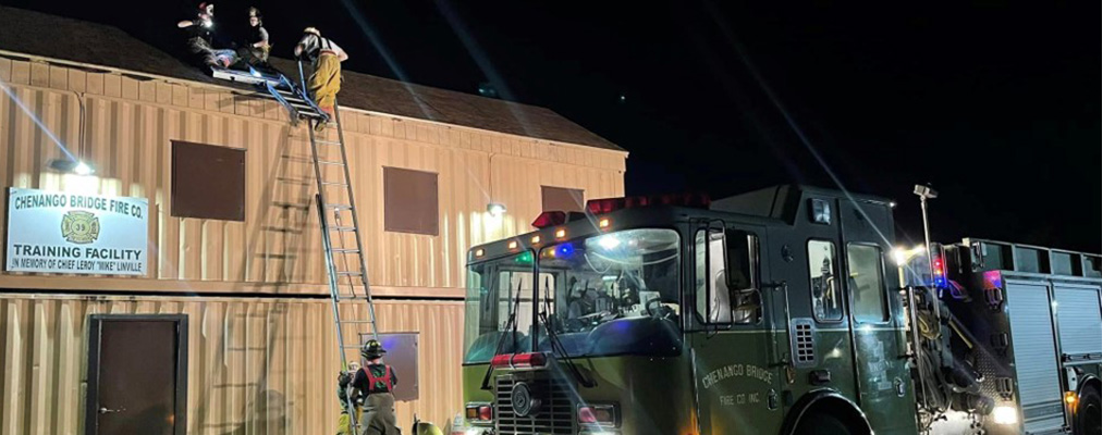 Chenango Bridge Fire